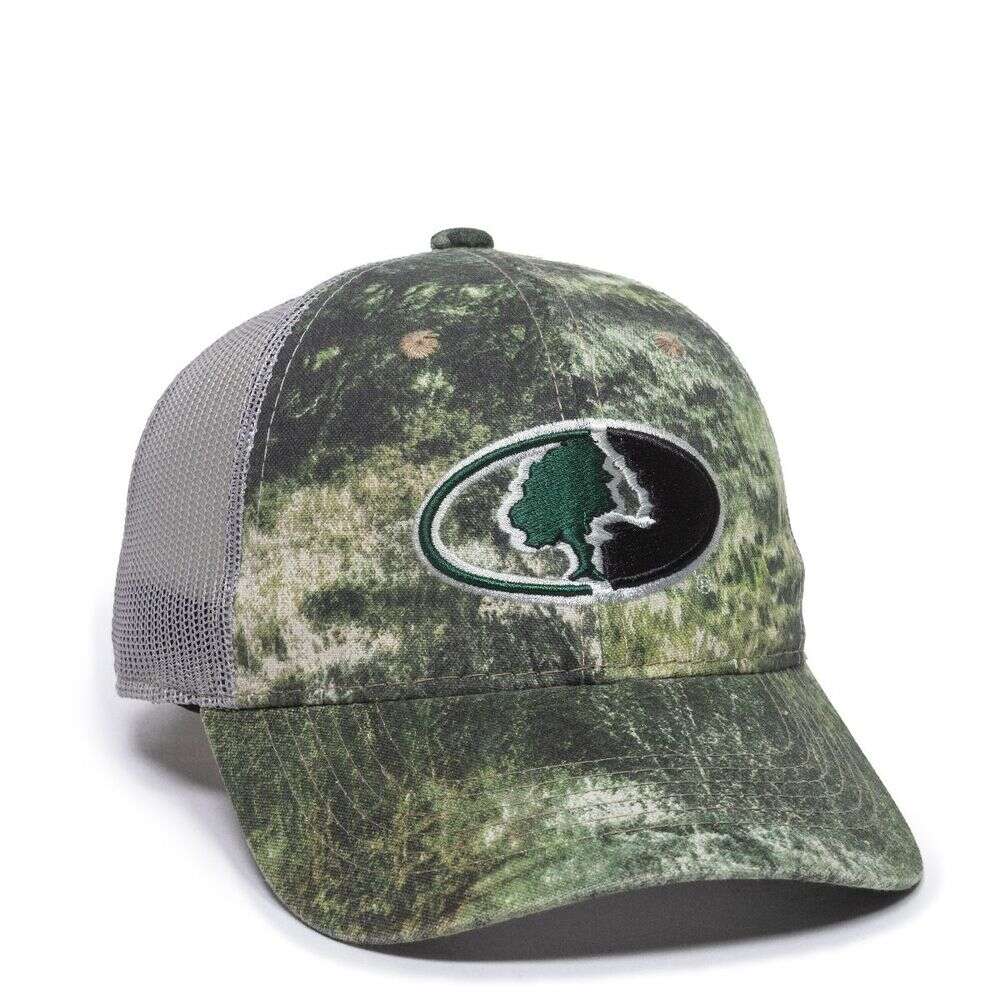 Clothing Outdoor Cap 4.50" MOSSY OAK MOUNTAIN CNTRY RANGE/GREY HAT • Model: 4.50"